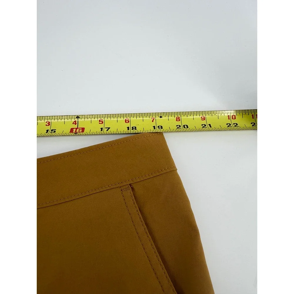 Chaps Mens‎ Performance Shorts Burlwood Brown Stretch Size 38 NEW